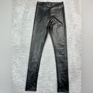 Lulus Pants Womens Small Vegan Leather Slick Grunge Sexy Night Out Concert